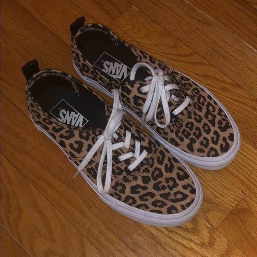 Cheetah Print Vans